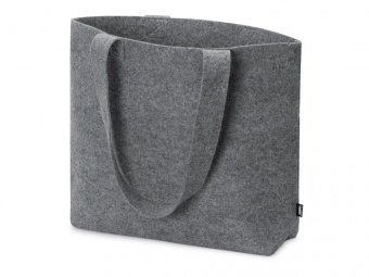 Сумка-шоппер Stratum фетровая горизонтальная (серый)