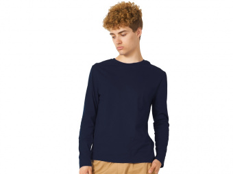 Лонгслив Porto мужской (темно-синий)