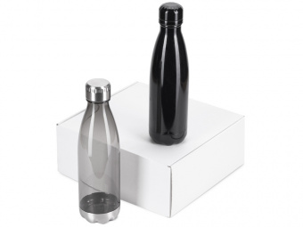 Подарочный набор с термосом и бутылкой Bottle set (черный)