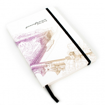 Блокнот линованный Pininfarina ITALIAN BEAUTY FIRENZE из каменной бумаги, А5