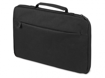 Сумка для ноутбука 13'' Flank с боковой молнией (черный)