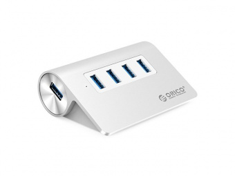 USB-концентратор Orico M3H4 (серебристый)