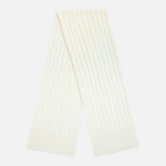 Шарф Bellish, белый (ванильный)