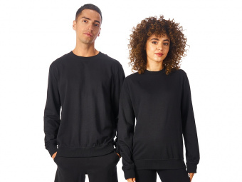 Свитшот Warsaw, унисекс (черный)