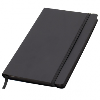 Ежедневник A5 недатированный Dante в мягком переплёте софт-тач, чёрный