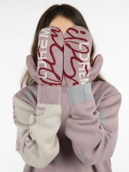 Варежки на заказ Mani, полушерсть