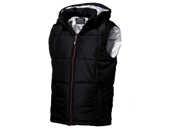 Жилет мужской (черный, стальной)