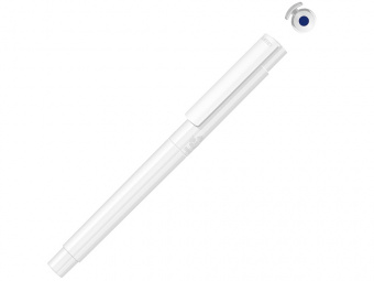 Роллер из переработанного rPET материала RECYCLED PET PEN PRO R (белый)