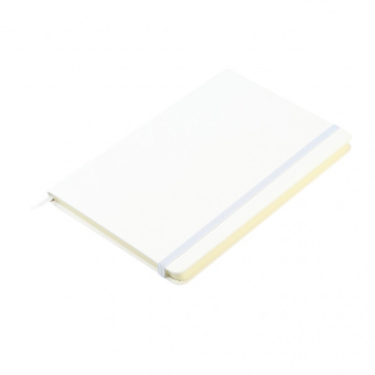 Блокнот A5 Monte в твёрдом переплёте, белый