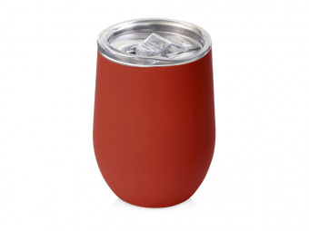 Термокружка Vacuum mug C1, soft touch, 370 мл (красный)