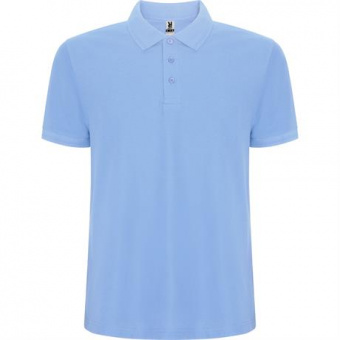 Футболка поло PEGASO PREMIUM мужская, НЕБЕСНО-ГОЛУБОЙ 3XL