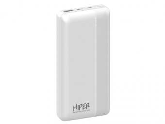 Портативный внешний аккумулятор MX PRO, 20000 mAh (белый)