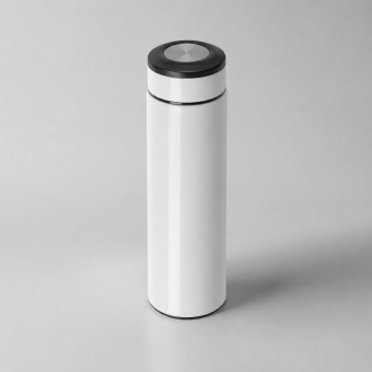 Термос Confident Metallic (белый)