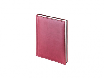 Ежедневник недатированный А6+ Velvet (бордовый)