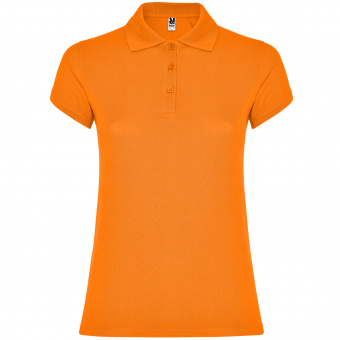 Футболка поло STAR WOMAN женская, ОРАНЖЕВЫЙ 3XL