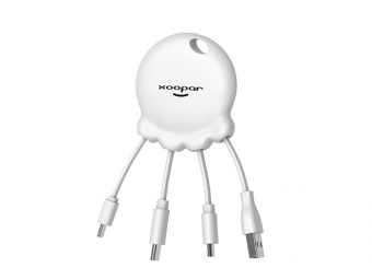Портативное зарядное устройство Octopus Booster, 1000 mAh (белый)