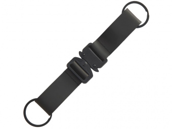 Брелок-ремувка с застежкой Ninja (черный)