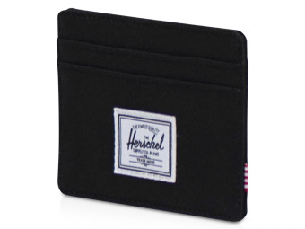 Herschel Charlie держатель для карт с RFID-защитой из переработанного материала (черный) Herschel Charlie держатель для карт с RFID-защитой из переработанного материала (черный)