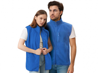 Жилет флисовый Trondheim унисекс (синий классический )