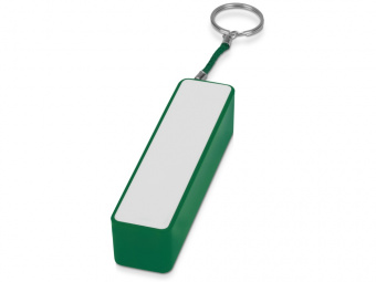 Портативное зарядное устройство Сатурн, 2200 mAh (зеленый, белый)