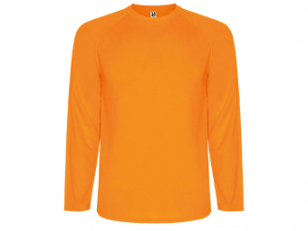 Футболка с длинным рукавом Montecarlo мужская (неоновый оранжевый)