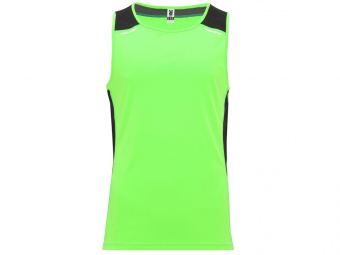 Спортивная майка Misano мужская (неоновый зеленый, черный)
