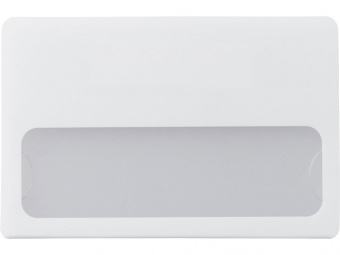 Магнитный пластиковый бейдж (белый)