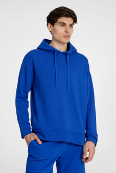 Худи унисекс H2, синее Худи унисекс H2, синее