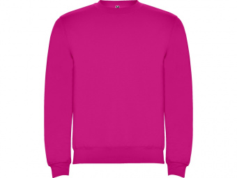 Свитшот с начесом Clasica унисекс (фуксия)