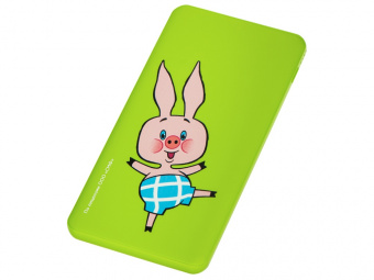 Внешний аккумулятор Винни-Пух, 5000 mAh (зеленое яблоко)