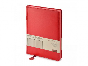 Ежедневник недатированный А5 Polo (красный)