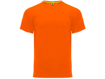 Спортивная футболка Monaco унисекс (неоновый оранжевый)