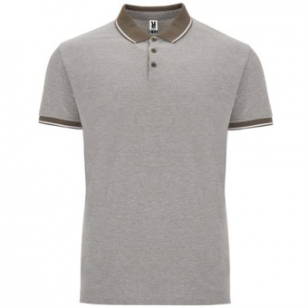 Футболка поло BOWIE мужская, ПЁСТРЫЙ АРМЕЙСКИЙ ТЕМНО-ЗЕЛЕНЫЙ S