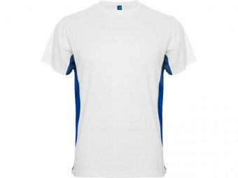 Спортивная футболка Tokyo мужская (белый, синий)