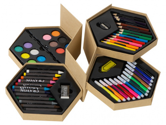 Набор из 52 предметов для рисования Pandora (натуральный)