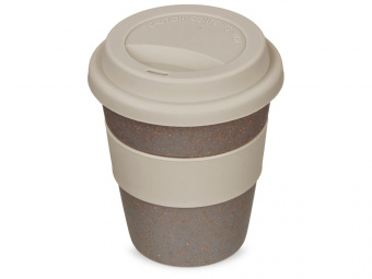 Стакан из бамбукового волокна Café (бежевый, серый)