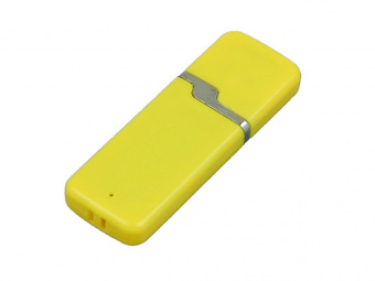USB-флешка на 32 Гб с оригинальным колпачком (желтый)