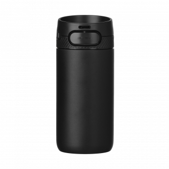 Термокружка вакуумная Toledo, черная глянцевая