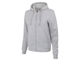 Толстовка на молнии Perform женская (серый меланж)