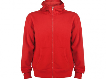 Толстовка на молнии Montblanc унисекс (красный)