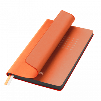 Ежедневник Moon river недатированный, оранжевый
