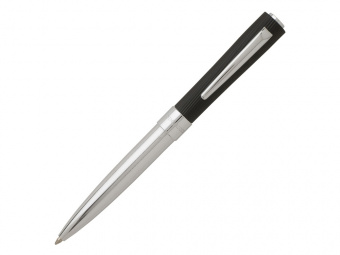 Ручка шариковая Dune Black (черный, серебристый)