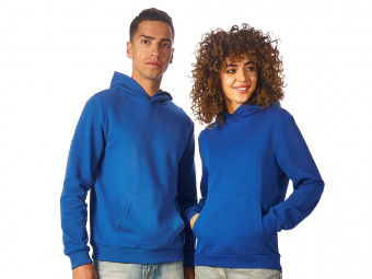 Толстовка с капюшоном Monaco унисекс (синий классический )