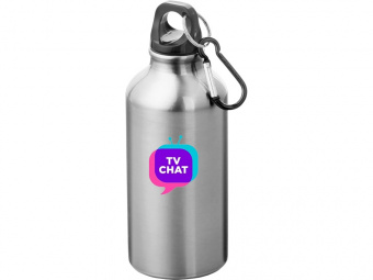 Бутылка Oregon с карабином (серебристый)