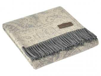 Плед MAGNOLIA (коричневый)