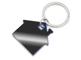 Брелок SteelPop House (стальной, синий) Брелок SteelPop House (стальной, синий)