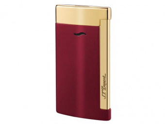 Зажигалка Slim 7 (красный, золотистый)