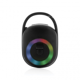 Беспроводная колонка Lightboom из переработанного пластика RCS с карабином, 5 Вт