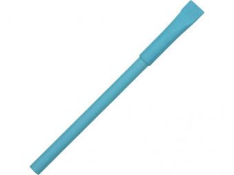 Ручка из бумаги с колпачком Recycled (голубой)