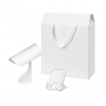 Подарочный набор Prisma, Gloss NEO, белый (увлажнитель воздуха, зарядное устройство)